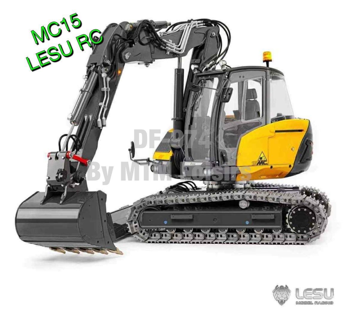 Pelle hydraulique RC MC15