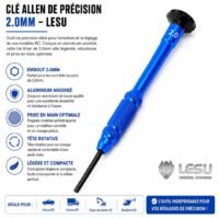 Clé Hexagonale de Précision 2.0 mm