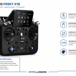 Radiocommande FrSky Tandem X18 EU/LBT