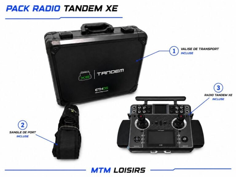 TANDEM XE – Pack Complet avec Radio, Valise et Sangle Incluses