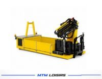 Plateau Caisson avec Grue Hydraulique LESU 1/14 – Kit Complet