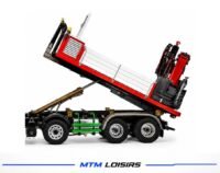 Plateau Caisson avec Grue Hydraulique LESU 1/14 – Kit Complet