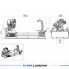 Plateau Caisson avec Grue Hydraulique LESU 1/14 – Kit Complet
