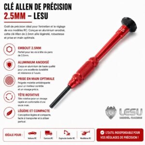 Clé Hexagonale de Précision 2.5 mm