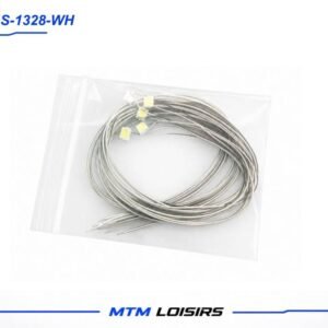 Lot de 5 LED Blanches LESU 3 × 3 mm pour Modèles RC