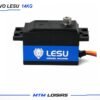 Servo LESU taille basse 14 kg – Pignons métal