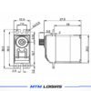 Micro servo LESU 12G – Pignons métal