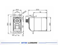 Micro servo LESU 12G – Pignons métal